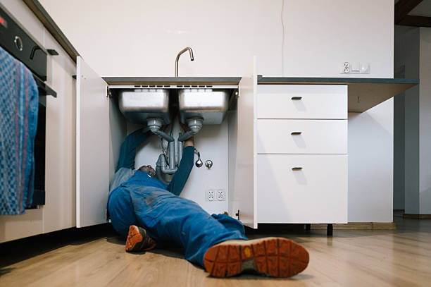 Professional Plumbing technician working in Baileyton, AL